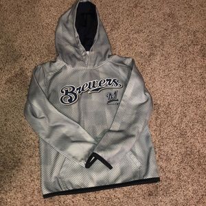 Boys brewers hoodie size 4/5